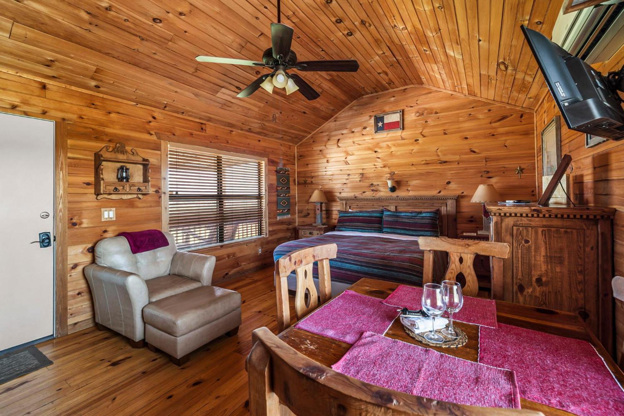 Enchanted Rockview Cabins Crabapple Esterno foto