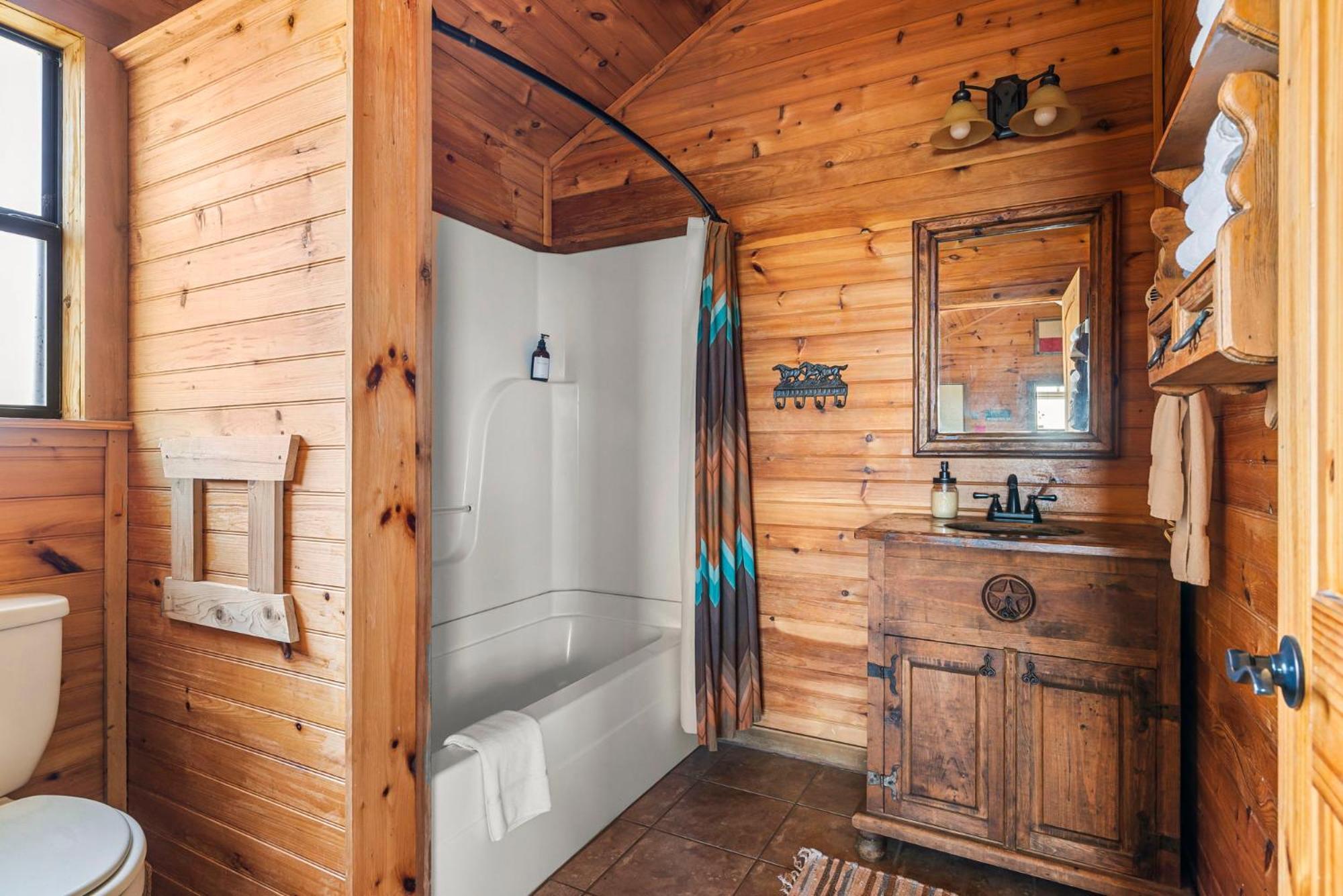 Enchanted Rockview Cabins Crabapple Esterno foto