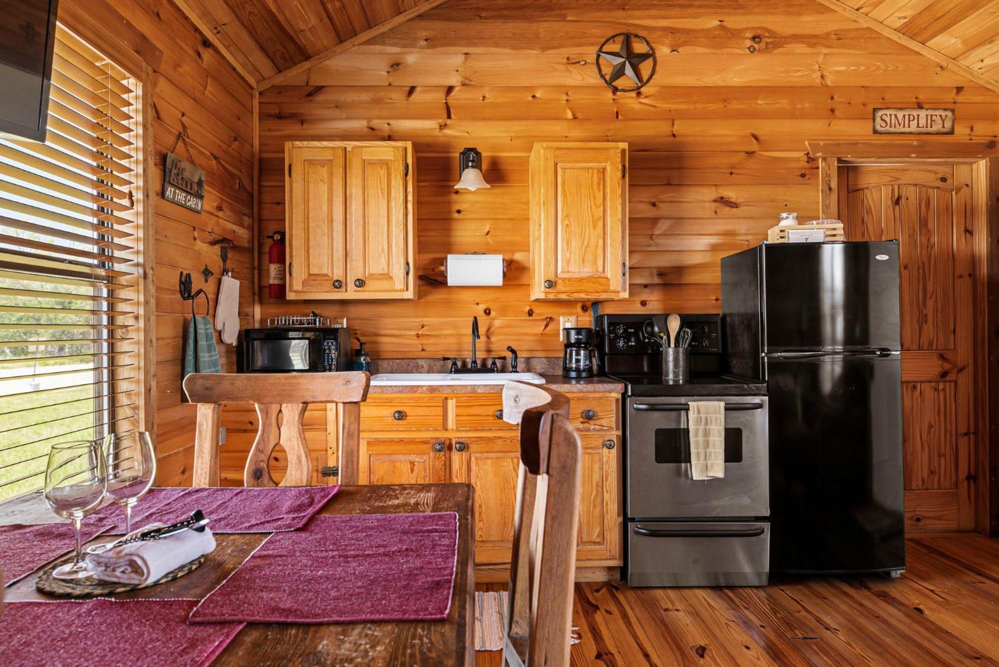Enchanted Rockview Cabins Crabapple Camera foto