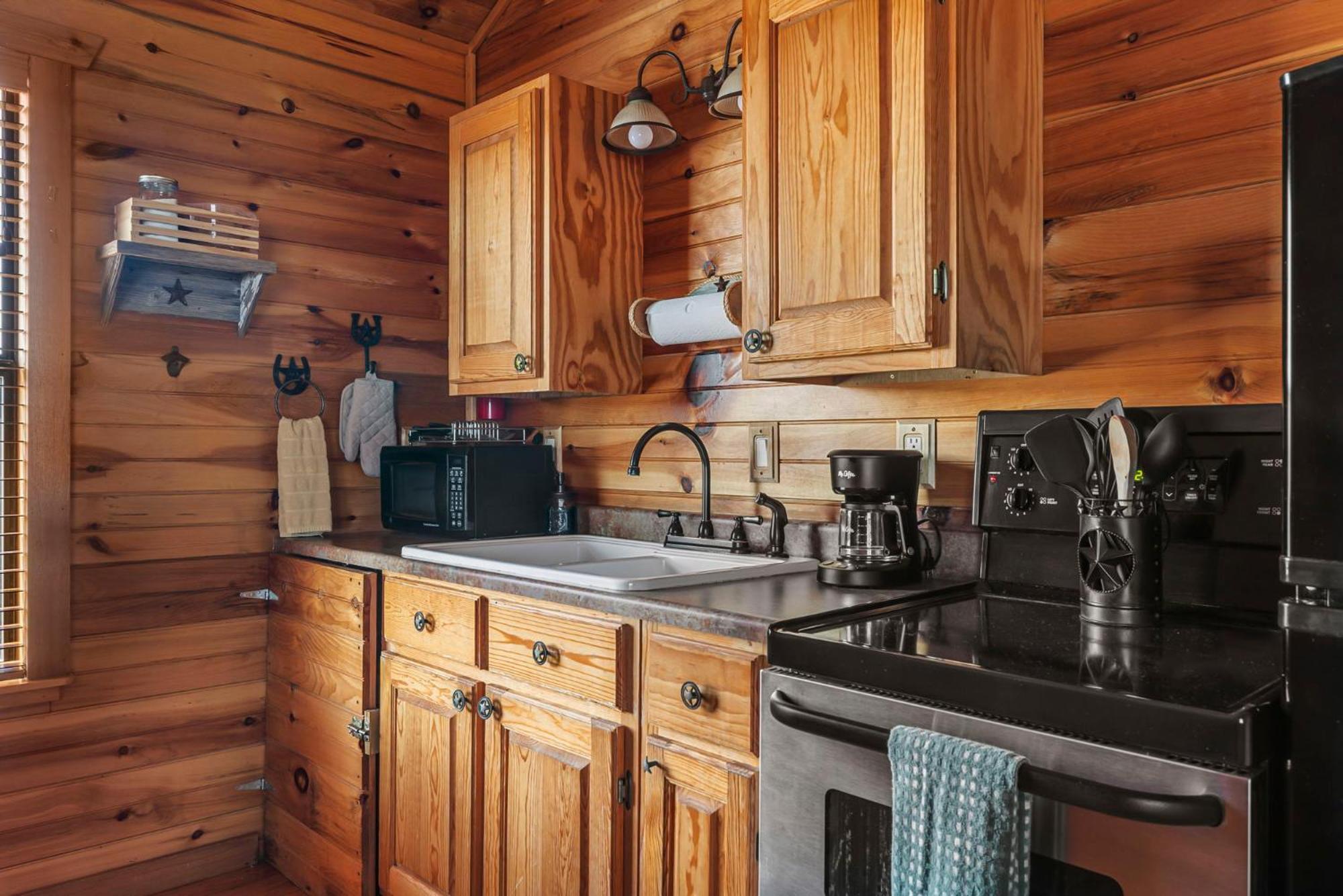 Enchanted Rockview Cabins Crabapple Camera foto